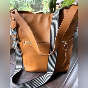 Rebecca Minkoff leather bucket bag